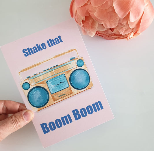 Ansichtkaart Shake that Boom Boom