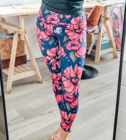 Legging "Kaja" Donker Groen