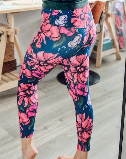 Legging "Kaja" Donker Groen