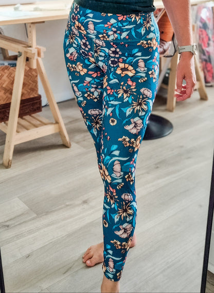 Legging "Ida" Donker Groen