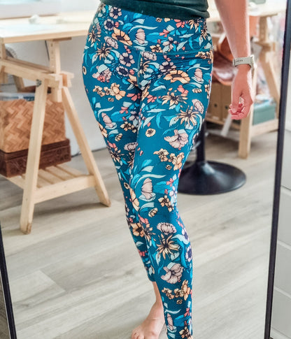 Legging "Ida" Donker Groen