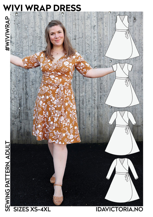 The Wivi Wrap Dress pre-order