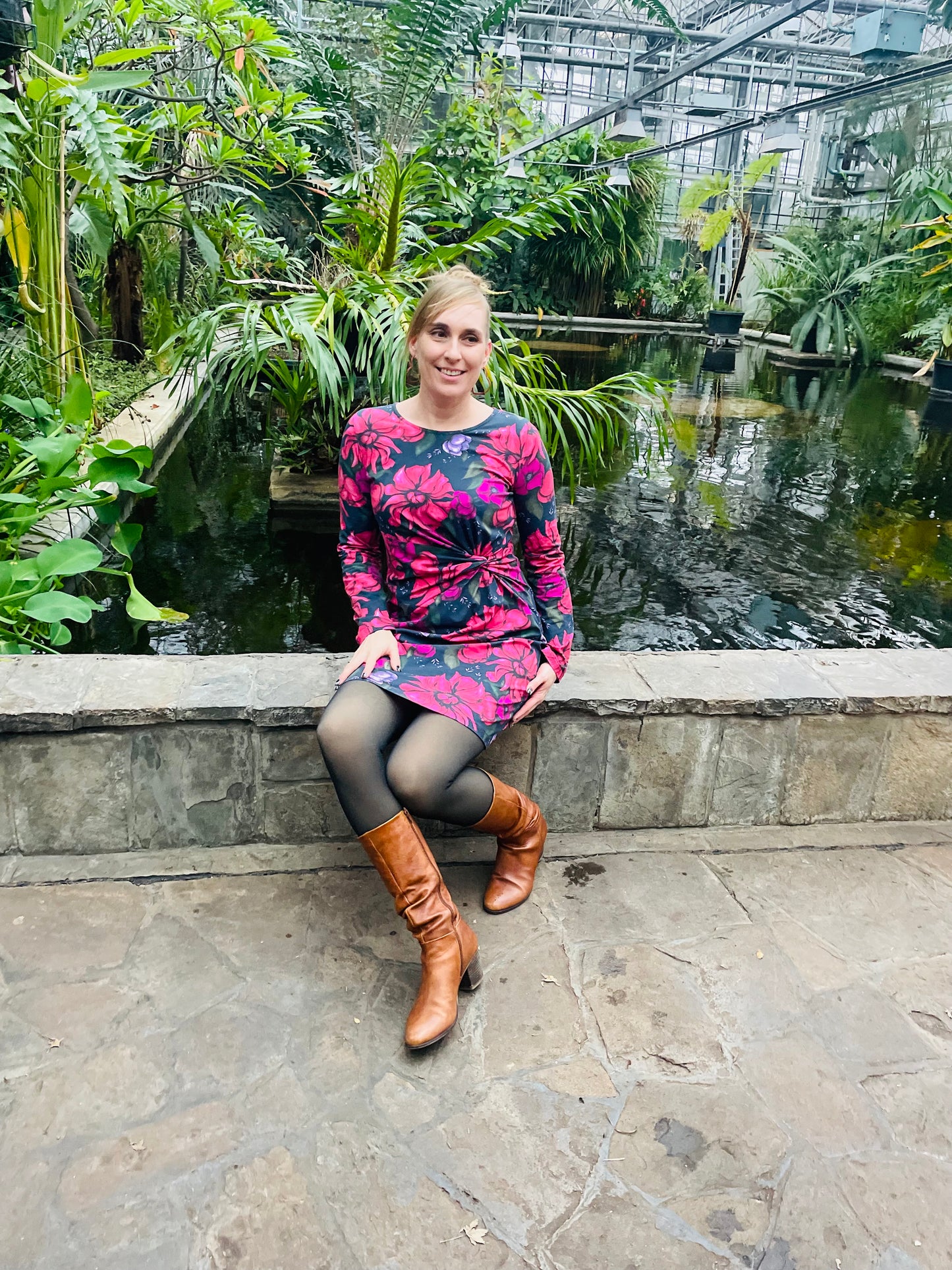 Biologisch katoenen tricot stof 'Kaja' Dark Green